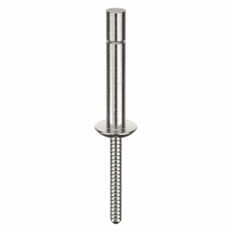 GRAINGER 5ZLA3 Blind Rivet, Aluminum Rivet Body, Aluminum Mandrel, 1/4 Inch Rivet Dia, 500 Pack | CP7RLZ