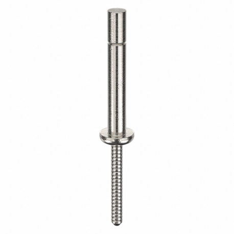 GRAINGER 5ZLA8 Blind Rivet, Aluminum Rivet Body, Aluminum Mandrel, 1/4 Inch Rivet Dia, 500 Pack | CP7RLY