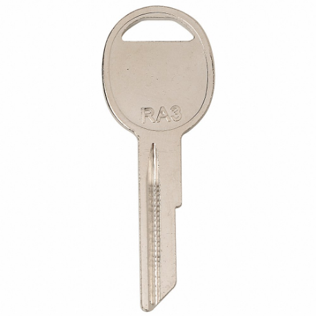 GRAINGER 5ZLG6 Key Blank, American Motors/International/Navistar, Vehicle, RA3, 15 PK | CQ2GKK