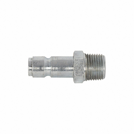 GRAINGER 5ZVJ8 Quick Coupler Plug, 3/8 Inch Body Size, 1/4 Inch Hose Fitting Size, 2 PK | CQ7RHB