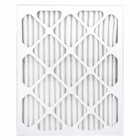 GRAINGER 60RD87 Pleated Air Filter, 16x20x2, MERV 13, High Capacity, Synthetic, Beverage Board | CQ3RAT