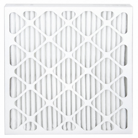 GRAINGER 60RD90 Pleated Air Filter, 20x24x2, MERV 13, High Capacity, Synthetic, Beverage Board | CQ3RAX