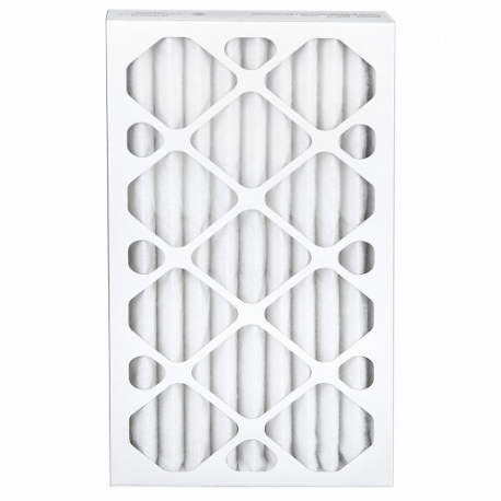 GRAINGER 60RD92 Pleated Air Filter, 12x24x2, MERV 13, High Capacity, Synthetic, Beverage Board | CQ3RBP