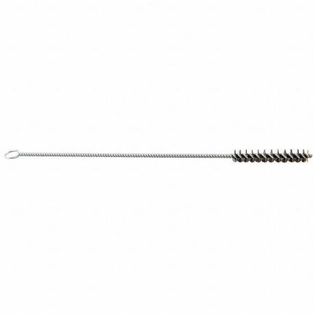 GRAINGER 66252838734 Single Spiral Tube Brush, Single Shank, 0.25 Inch Brush Dia, 1 1/2 Inch Brush Length | CQ4ZLU 443P18