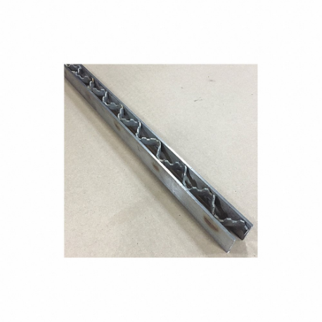 GRAINGER 6926T-T304-17 Anti-Slip Bar, Serrated, Stainless Steel, 17 Inch Overall Length, 1 1/16 Inch Overall Wd | CP9XRC 45TV24