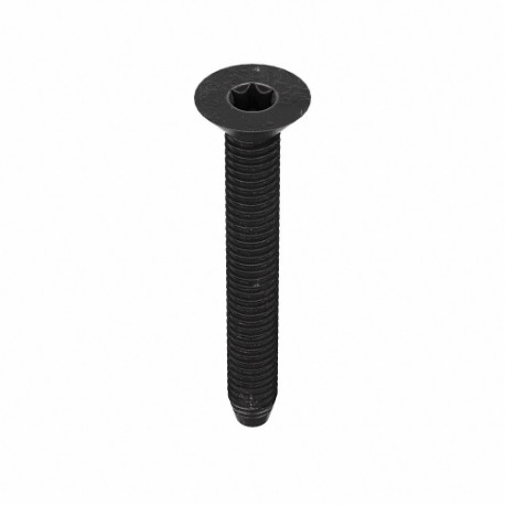 Thread Cutting Screw, 5/16 In - 18 Thread Size, Steel, 2 1/4 In Lg., Phos, Torx, Flat
