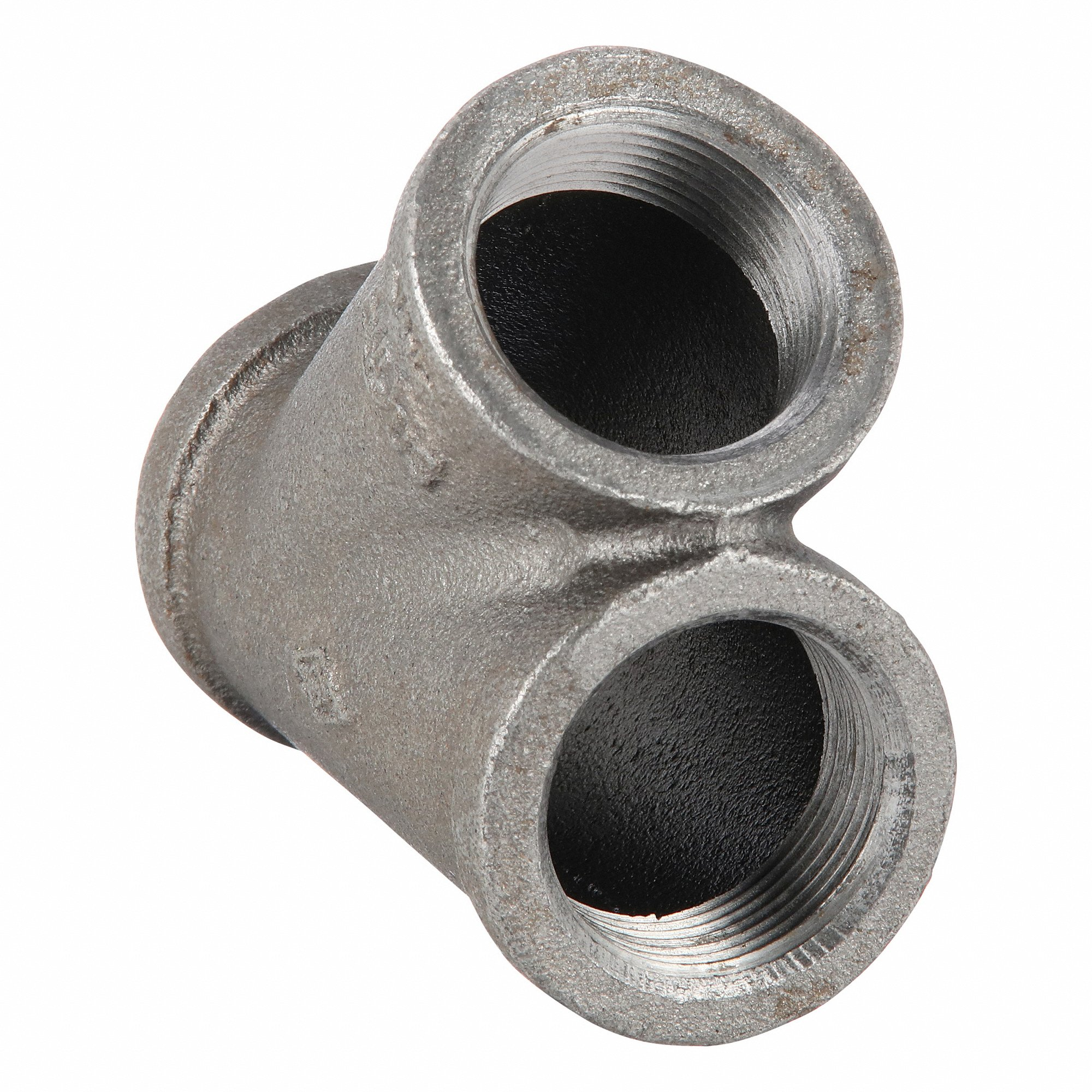 GRAINGER 783Y80 Wye, Malleable Iron, 1 1/4 Inch X 1 1/4 Inch X 1 1/4 Inch Fitting Pipe Size | CQ7KJE
