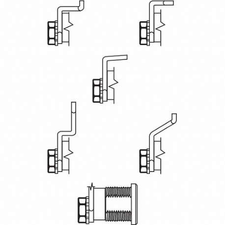 GRAINGER 97-28 Mailbox Lock Kit | CQ2KNZ 451K52