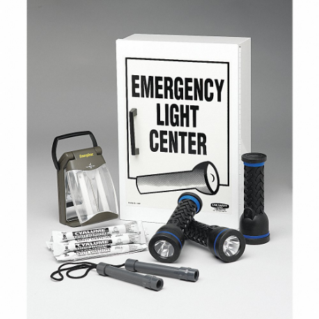 Emergency Light Center, 18 Inch Height, 12 Inch Width, 5 Inch Depth