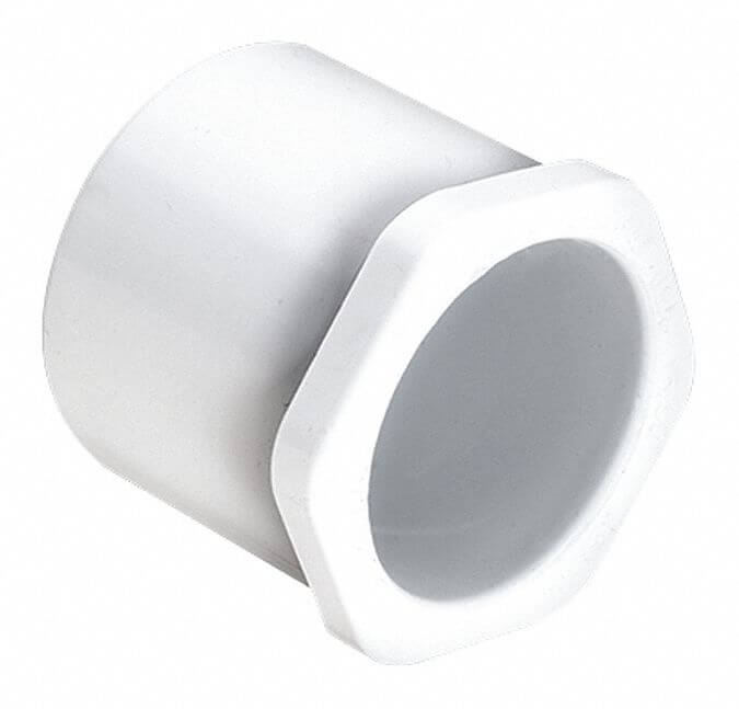GRAINGER 437-419 Reducing Bushing, 2 9/16 Inch Overall Length, Female Socket x Male Spigot Fitting | CH6JWE 56GX48