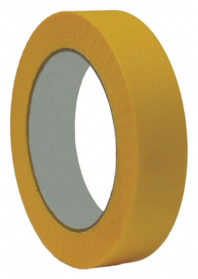 GRAINGER TC060-1" X 60YD General Purpose Masking Tape, 60 Yard Length, Yellow | CH6RQH 497C03