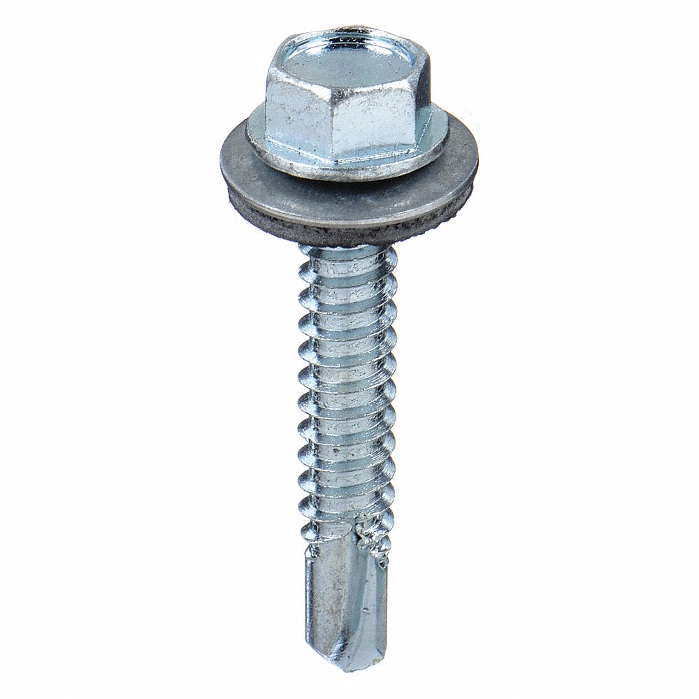 GRAINGER B31702.025.0100 Drilling Screw 1/4-14 1 Inch, 1000PK | AG2GNK 31JK16