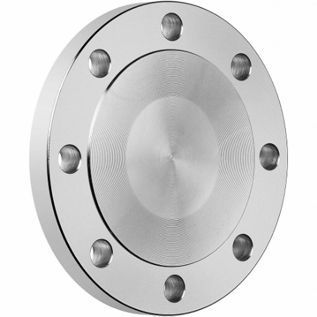 GRAINGER BULK-PF-484 Blind Pipe Flange, Flat Face, 4 Inch Pipe Size, 9 Inch Flange Outside Dia, Class 125 | CP7LBB 60VL24