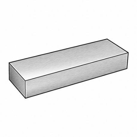 GRAINGER CF.5X1 110 Copper Rectangular Bar, 1 Inch X 6 Ft Nominal Size, 0.5 Inch Thickness | CP8YGF 2AAZ9