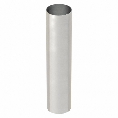 Spacer, Alu, 1/8 In Lg., Rnd, 3/16 In O.D., Plain