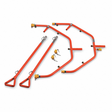 GRAINGER DHSL-50 Water Supply Hose, 3/4 Inch Size Thread Size, 50 ft Hose Length | CP9BYJ 3PVK4