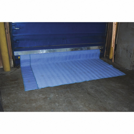Dock Door Insulation Blanket, Fits 10 Ft Door Ht, Fits 9 Ft Door Width, 96 Inch Projection