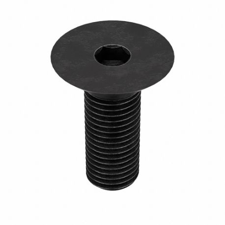 GRAINGER FHS101645-025P Socket Flat Head Screw, M16-2 Thread Size, 45 mm Length, Flat, Black Oxide, Steel | CQ4UZP 4YA17