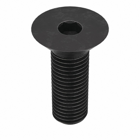 GRAINGER FHSIA1000300-001P Socket Flat Head Screw, 1 Inch-8 Thread Size, 3 Inch Length, Flat, Black Oxide, Steel | CQ4UXK 1BE78