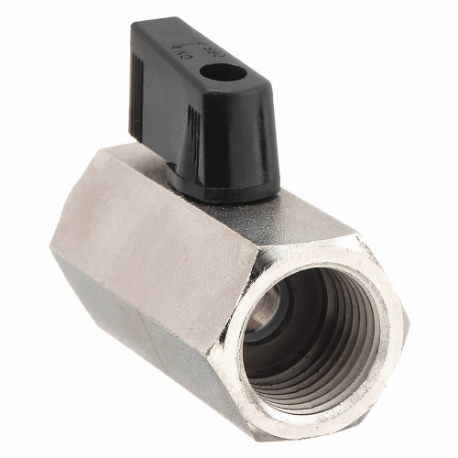 GRAINGER G-CBV-50 Mini Ball Valve, 1/2 Inch Pipe, Std, 450 PSI CWP, -20 Deg to 370 Deg F, Wedge Handle | CQ2LNP 38EF87