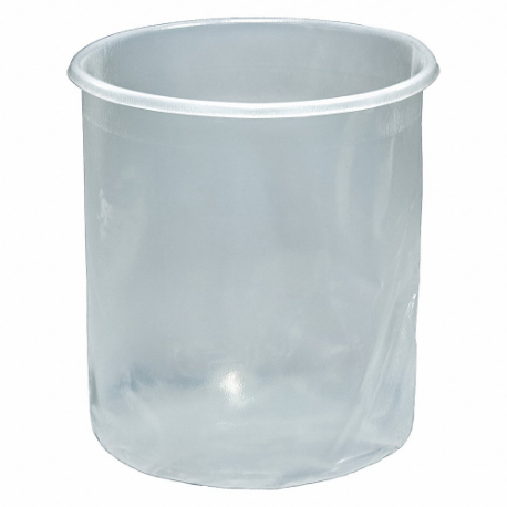 GRAINGER G1115-PL-LD Pail Liner, 11 1/4 Inch Overall Dia, Natural, LDPE, 5 gal Container Capacity | CQ7DTG 490Z14
