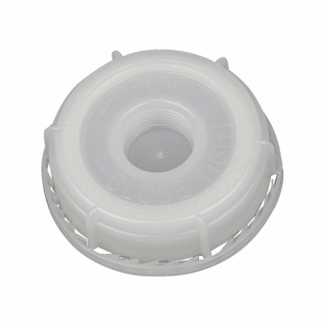 GRAINGER GSC76R-TE-10 Plastic Pail Lid, Gasketed/Reducing Tamper Evident Screw Cap, 2 3/4 Inch OverallDia | CQ7DTJ 53CJ85