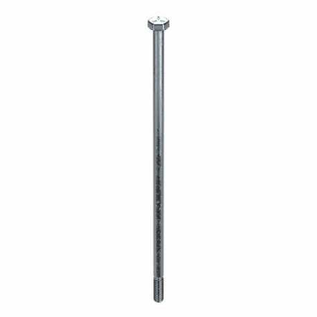 GRAINGER HCSG5ZP142010 Hex Head Cap Screw, Steel, Grade 5, Zinc Plated, 1/4 20, Coarse, 10 Inch Length | CQ6XHK 30Z149