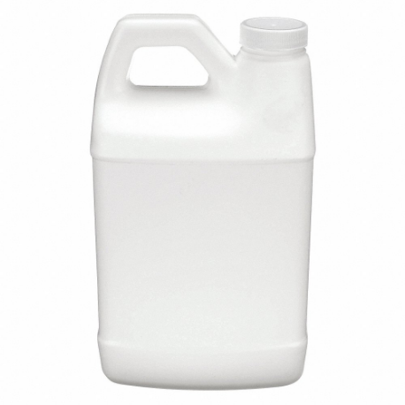 GRAINGER HF16W-33 Bottle, F-Style, Blow Molded Carboy/Jerrican/Jug Handle, Includes Closure, HDPE | CP8VAP 21YK22