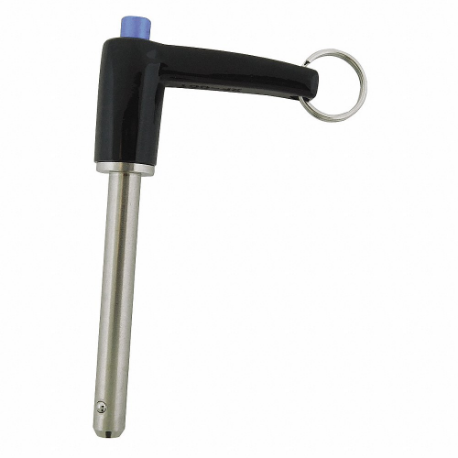 GRAINGER LBL-SS7115 Quick Release Pin, L-Handle, Stainless Steel, 1/4 Inch Shank Dia, 3 Inch Shank Length | CQ2HJY 410H46