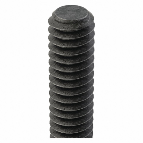 GRAINGER 5CTR2 Fully Threaded Rod, 7/8 9 Thread Size, Steel, Grade B7, Black Oxide | CP9RAZ