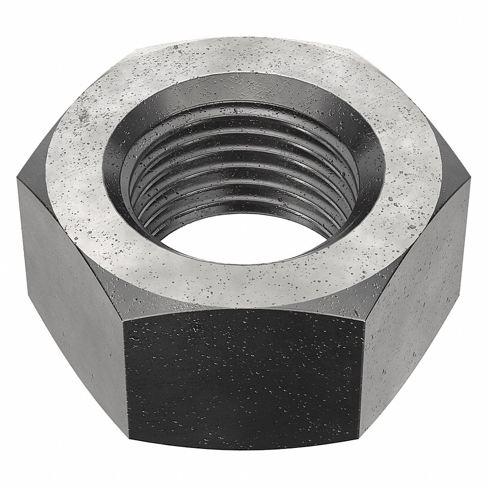 GRAINGER M01100.520.0001 Hex Nut M52 x 5 Grade Class 8 Steel Plain | AH7RYP 38CH99