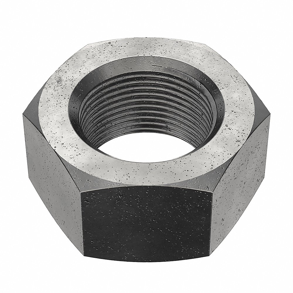 GRAINGER M01120.330.0200 Hex Nut M33 x 2 Class 8 Steel Plain, 2PK | AH7RZN 38CJ22