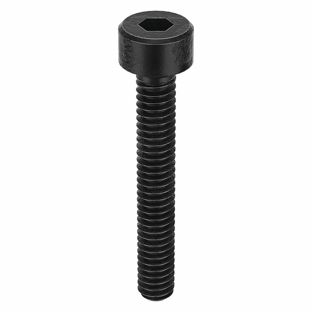 GRAINGER M07000.020.0014 Socket Head Cap Screw Class 12.9 Steel M2 x 0.40, 14mm Length, 100PK | AH7THW 38CV96