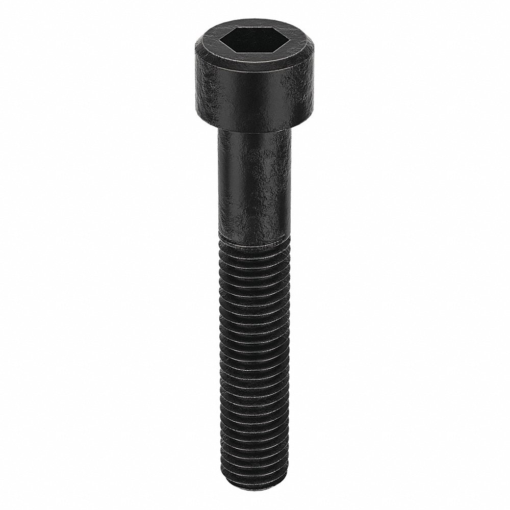 GRAINGER M07040.100.0060 Socket Head Cap Screw Class 12.9 Steel M10 x 1.50, 60mm Length, 25PK | AH7TTC 38CX88