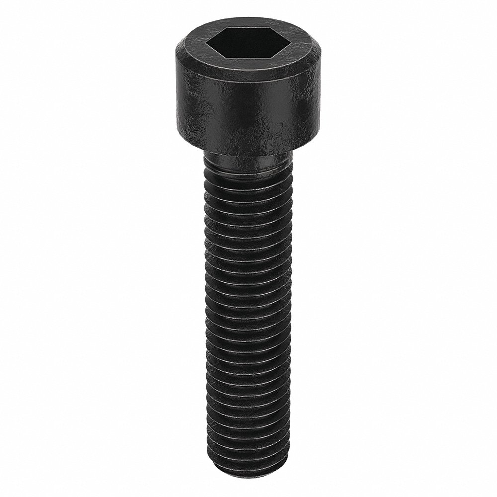 GRAINGER M07041.100.0045 Socket Head Cap Screw Class 12.9 Steel M10 x 1.00, 45mm Length, 50PK | AH7TUL 38CY20