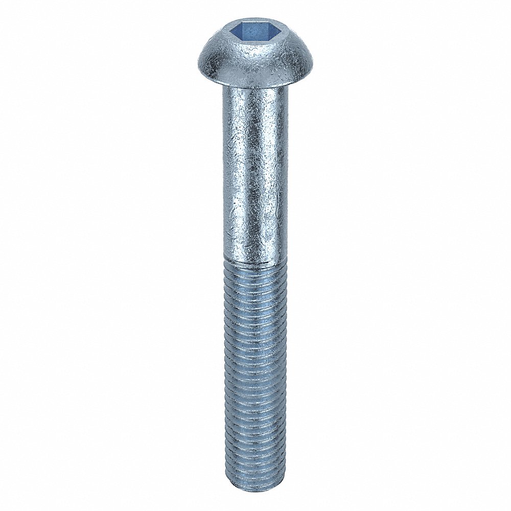 GRAINGER M07151.120.0090 Socket Head Cap Screw Button Steel M12 x 1.75, 90mm Length, 25PK | AH7UKN 38DC70