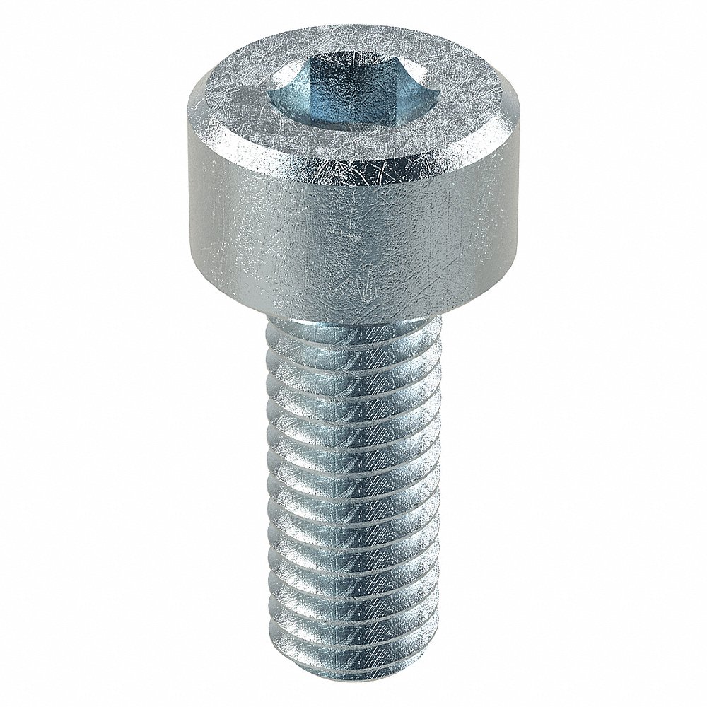 GRAINGER M07160.030.0008 Socket Head Cap Screw Class 8.8 Steel M3 x 0.5, 8mm Length, 100PK | AH7UKQ 38DC72