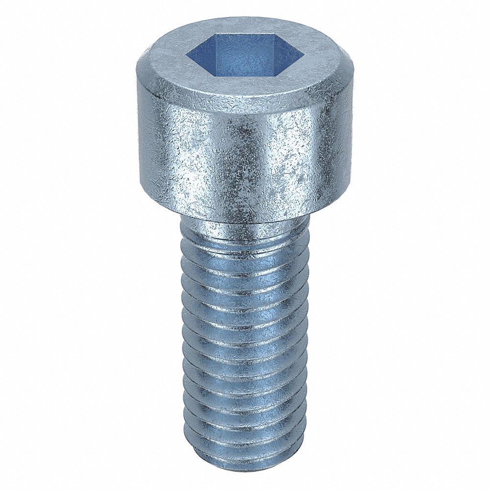 GRAINGER M07160.080.0020 Socket Head Cap Screw Class 8.8 Steel M8 x 1.25, 20mm Length, 100PK | AH7UNL 38DD38