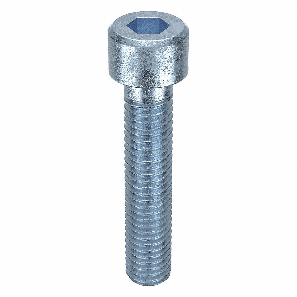 GRAINGER M07160.080.0040 Socket Head Cap Screw Class 8.8 Steel M8 x 1.25, 40mm Length, 100PK | AH7UNR 38DD43