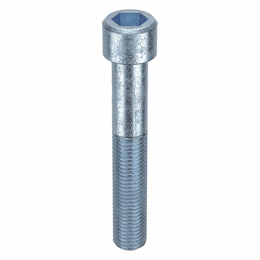GRAINGER M07160.160.0100 Socket Head Cap Screw Class 8.8 Steel M16 x 2.00X100Mm, 10PK | AH7UTK 38DE30