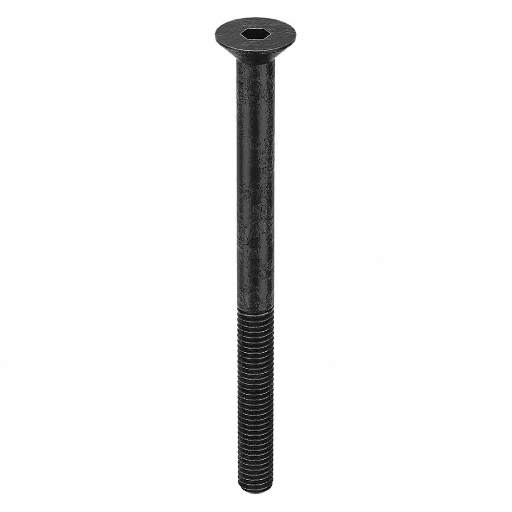 GRAINGER M07400.060.0080 Socket Head Cap Screw Flat Steel M6 x 1.00, 80mm Length, 100PK | AH7UVQ 38DE81