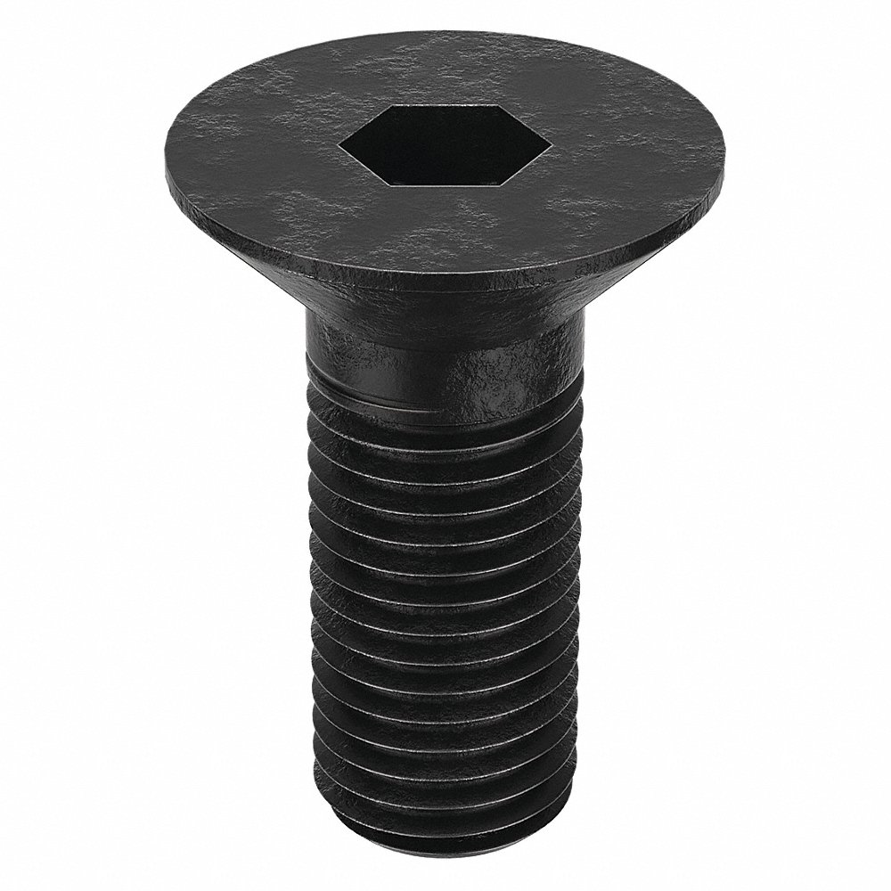 GRAINGER M07400.160.0035 Socket Head Cap Screw Flat Steel M16 x 2.00, 35mm Length, 25PK | AH7UWJ 38DE98