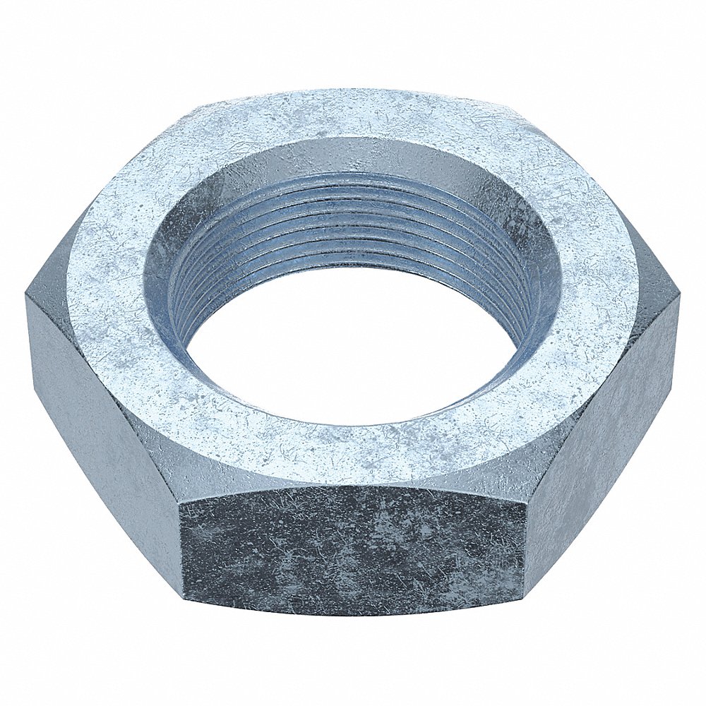 GRAINGER M11380.200.0100 Hex Nut M20 x 1 Class 4 Steel Zinc Plated, 25PK | AH7VEB 38DG77