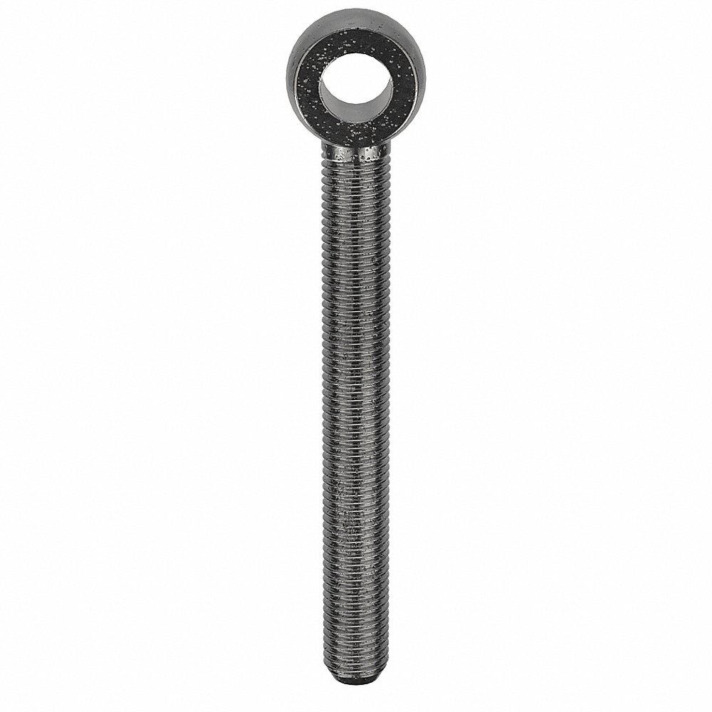 GRAINGER M16180.160.0150 Eye Bolt Carbon Steel 4.6 M16X150, 10PK | AH7VPW 38DK05