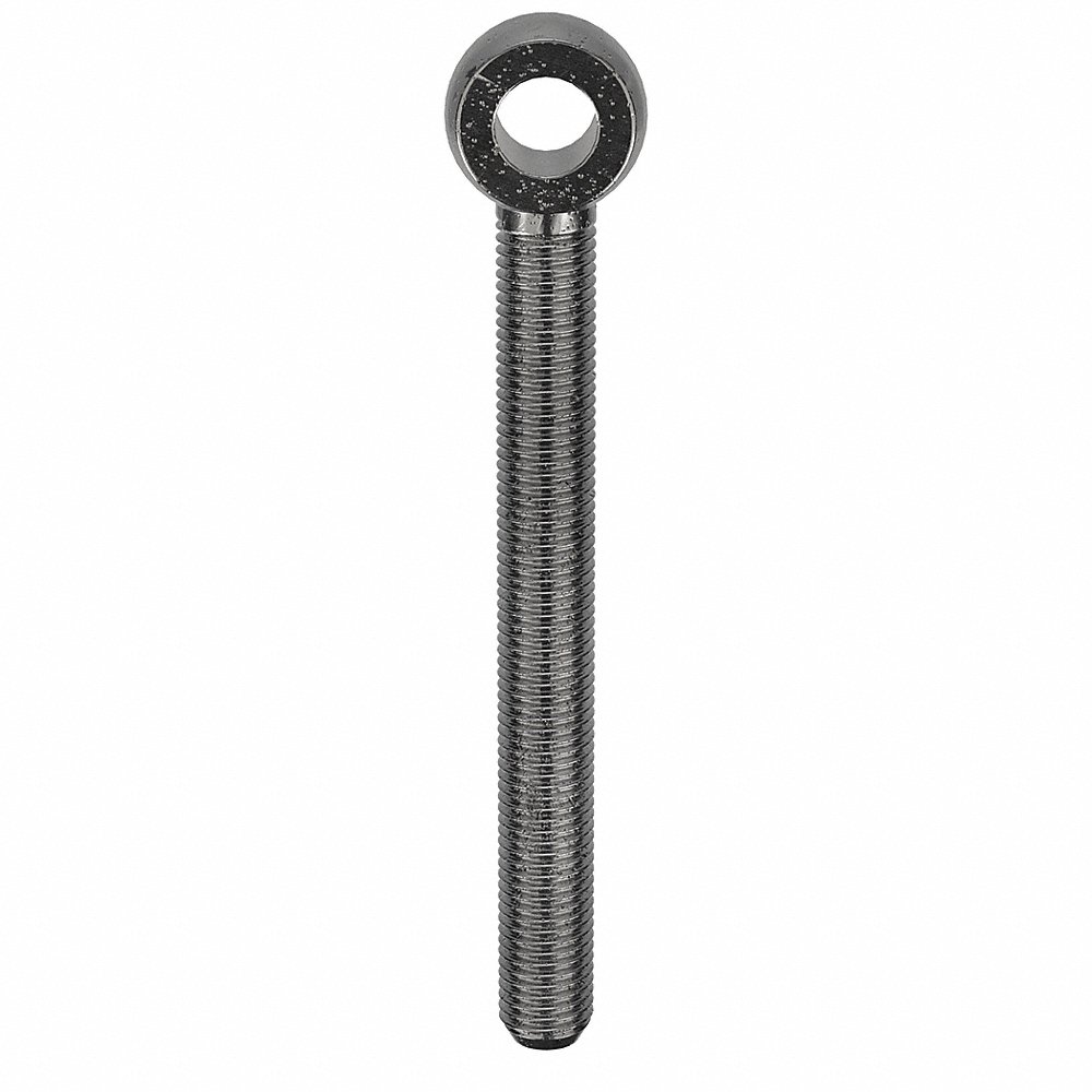 GRAINGER M16180.160.0160 Eye Bolt Carbon Steel 4.6 M16X160, 10PK | AH7VPX 38DK06