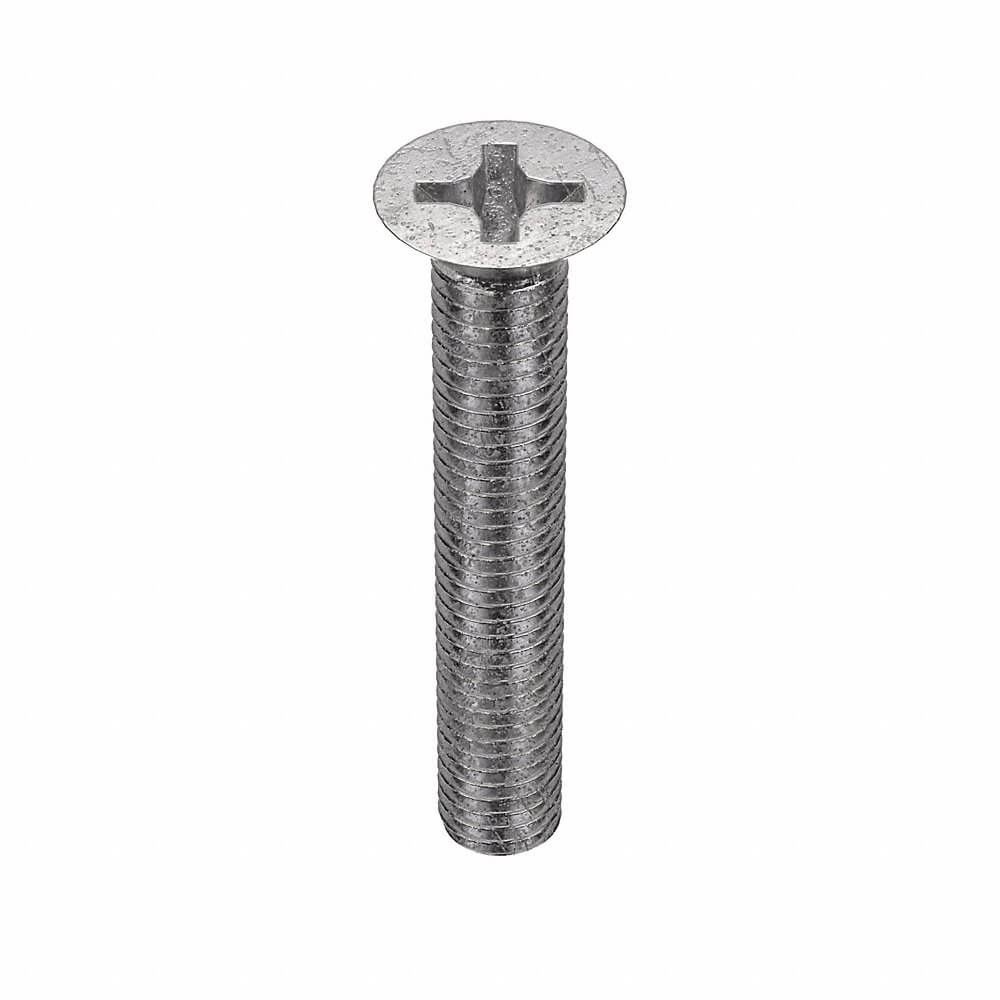 GRAINGER M51300.080.0050 Machine Screw Flat M8 X 1.25 X 50 Length, 25PK | AH3EUE 31KH92