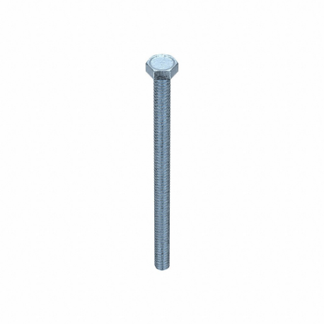 GRAINGER MHI-1003000US-050P Hex Machine Screw, #10-24 Thread Size, 3 Inch Length, Steel, Zinc Plated, Hex | CQ6XQT 22A699