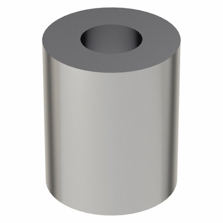 GRAINGER MPB505 Spacer, 1/4 Inch Screw Size, Steel, Chrome Plated, 3/4 Inch Length, 0.281 Inch Inside Dia | CQ4ZDZ 2FUD3