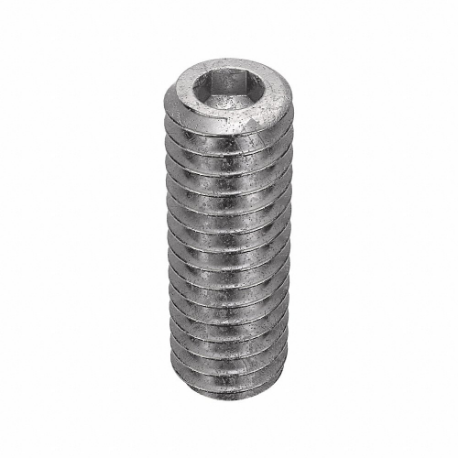 GRAINGER MS51021-36 Socket Set Screw, #8-32 Thread Size, 1/2 Inch Length, Stainless Steel | CQ4MAB 5GUG8