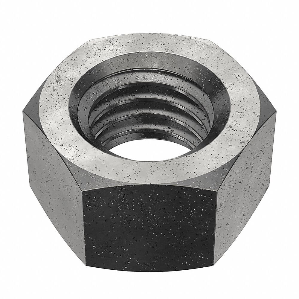 GRAINGER N01100.050.0001 Hex Nut 1/2-13 Grade 5 Steel Plain, 50PK | AH8UFG 38ZR79